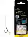 Przypon przypony z gumką hak nr4 zadziorowy method feeder 10cm plecionka