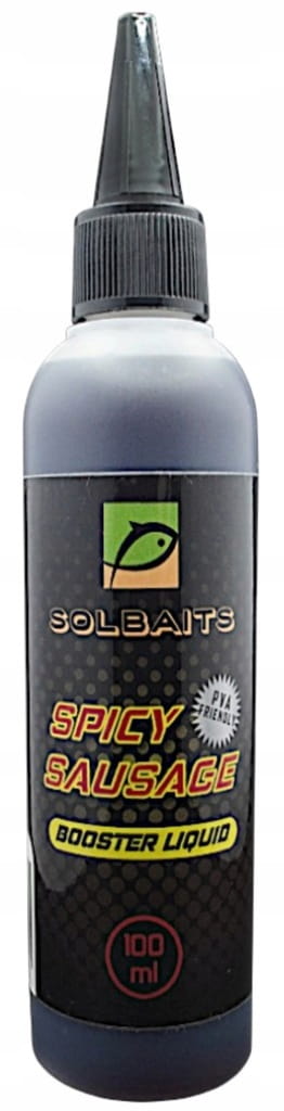 Booster Solbaits Pellet Liquid SPICY SAUSAGE 100ml method feeder KILLER