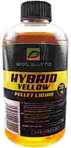 Zalewa Solbaits Pellet Liquid HYBRID yellow 250ml method feeder Żółta