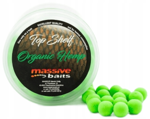 POP UP Massive Baits 11mm ORGANIC HEMP przynęta kulki pływające 150ml