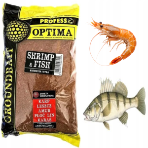 Zanęta Wędkarska Profess KREWETKA RYBA / SHRIMP FISH 1kg uniweralna