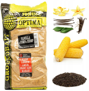 Zanęta Wędkarska Profess VANILLA CORN HEMP / WANILIA KUKURYDZA KONOPIA1kg