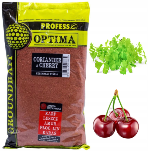 Zanęta Wędkarska Profess KOLENDRA WIŚNIA / CORIANDER CHERRY 1kg uniweralna