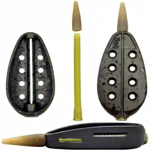 Podajnik koszyk 40g do method feeder z bokami boat szybka wymiana in-line