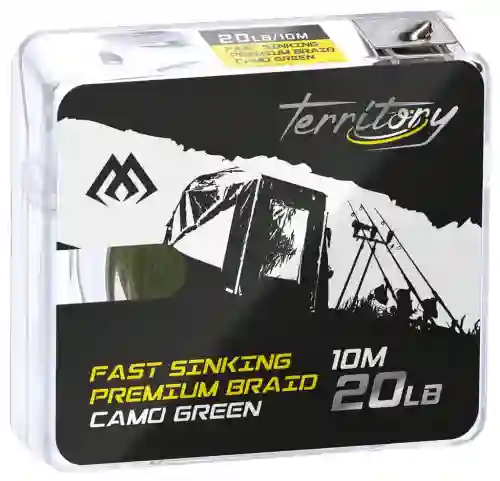 Plecionka przyponowa SOFT 20lbs 10m GREEN 9.1kg Mikado zielona FAST SINKING