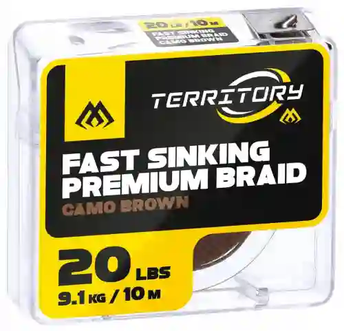 Plecionka przyponowa SOFT 20lbs 10m BROWN 9.1kg Mikado brązowa FAST SINKING