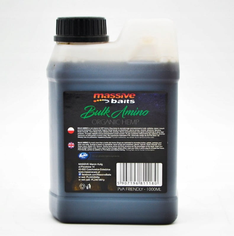 Zalewa Massive Baits MILKY CREAM Liquid 1000ml dip booster 1L