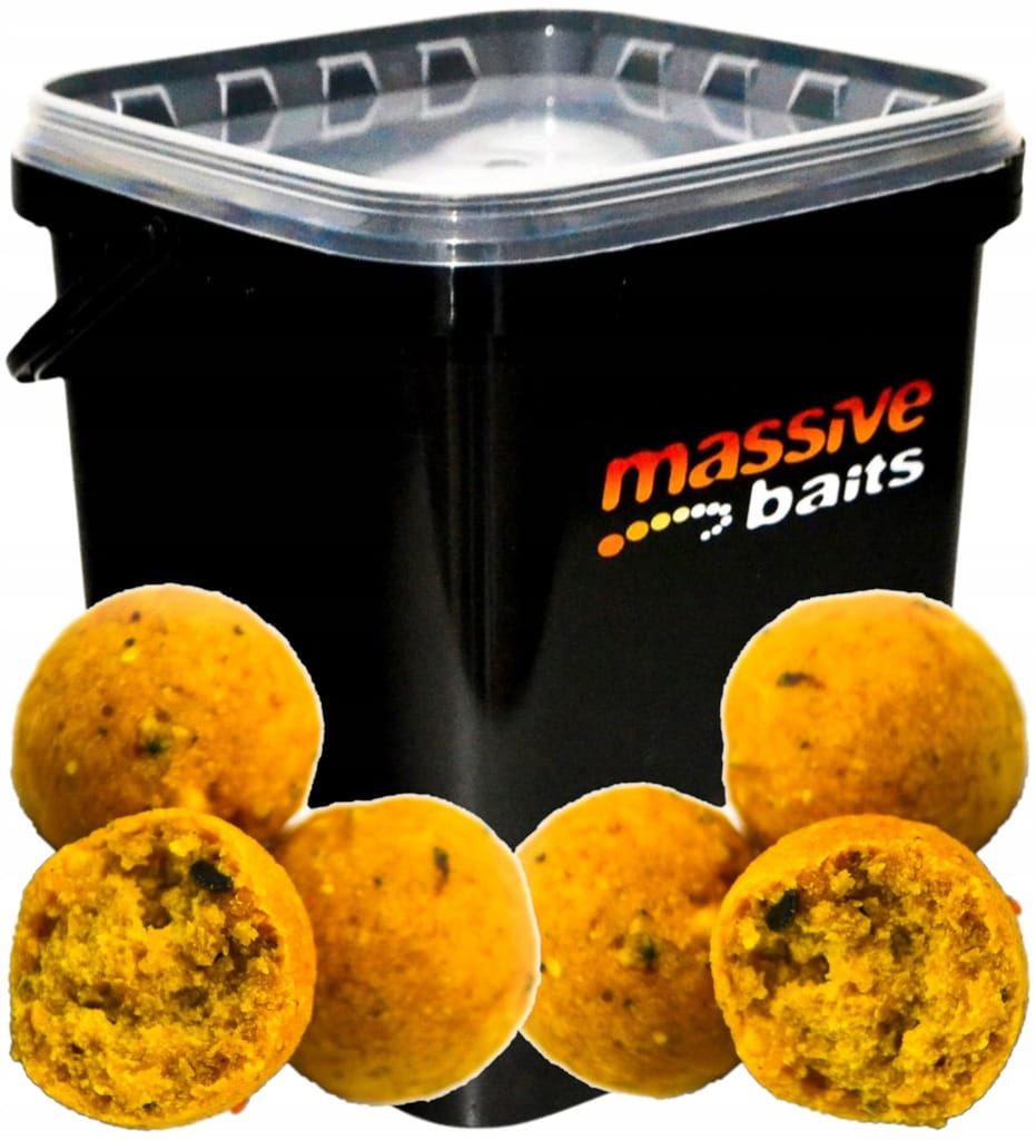 Kulki Proteinowe 18mm 3kg Massive Baits CORN KUKURYDZA Eco Boilies