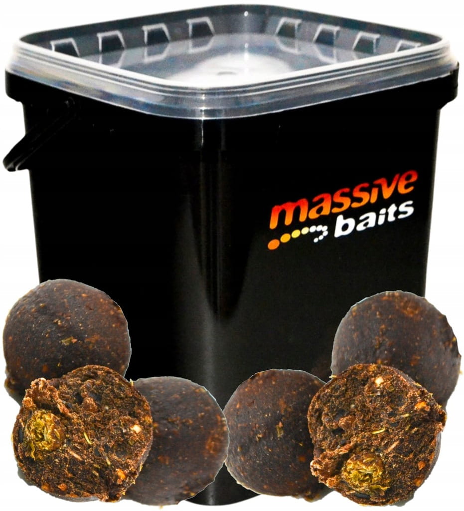 Kulki Proteinowe 18mm 3kg Massive Baits FISHY RYBNE Eco Boilies