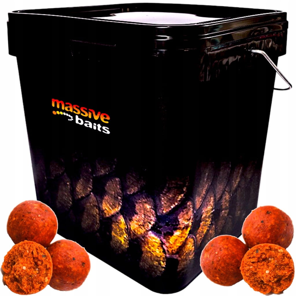 Kulki Proteinowe 18mm 3kg Massive Baits FISHY RYBNE Eco Boilies