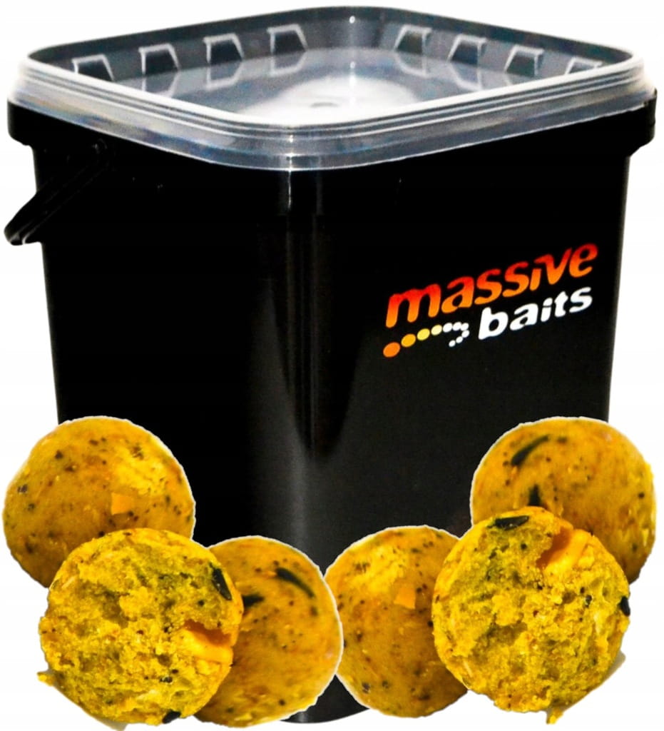 Kulki Proteinowe 18mm 3kg Massive Baits MILKY CREAM Eco Boilies