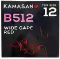haczyki KAMASAN B512 nr14 zadziorowe z łopatką 10szt