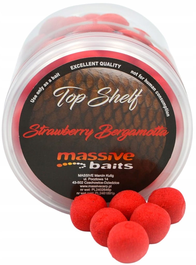 Kulki pop up Massive Baits SCARLETT ROBIN RED 18mm 200ml