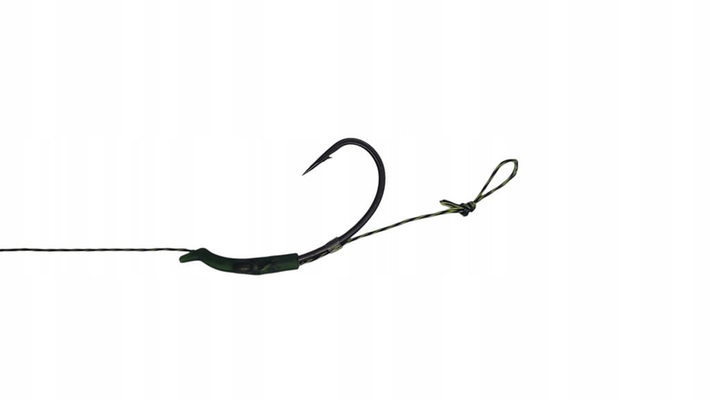 Przypony karpiowe hak nr6 25lbs 23cm UNIWERSAL RIG MIKADO plecionka miękka