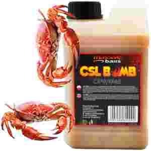 CSL boomb CRAB Zalewa Booster Liquid karpiowy 1L MASSIVE BAITS
