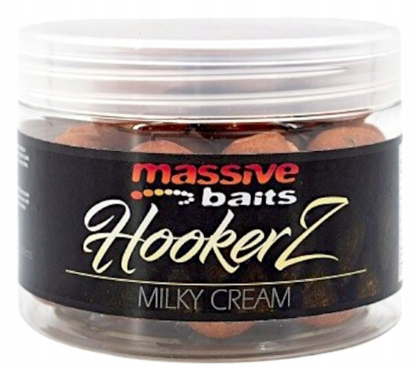 Kulki Massive Baits Hookerz MILKY CREAM 18mm hakowe 300ml