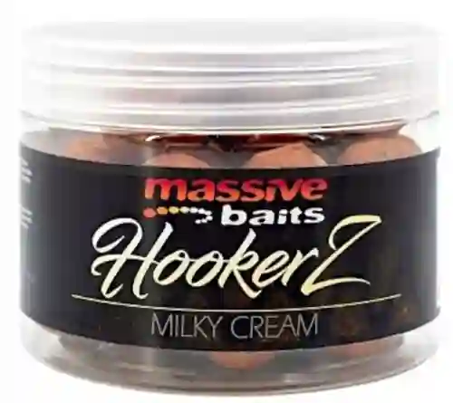 Kulki Massive Baits Hookerz MILKY CREAM 18mm hakowe 300ml