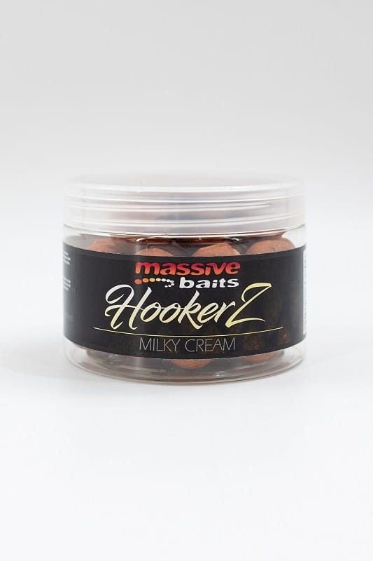 Kulki Massive Baits Hookerz MILKY CREAM 18mm hakowe 300ml