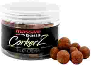 Massive Baits MILKY CREAM Corkerz 22mm 300ml kulki wafters karp amur