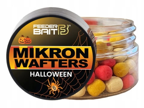 Feeder Bait mikron HALLOWEEN Limited edition morwa czosnek wafters 4/6mm