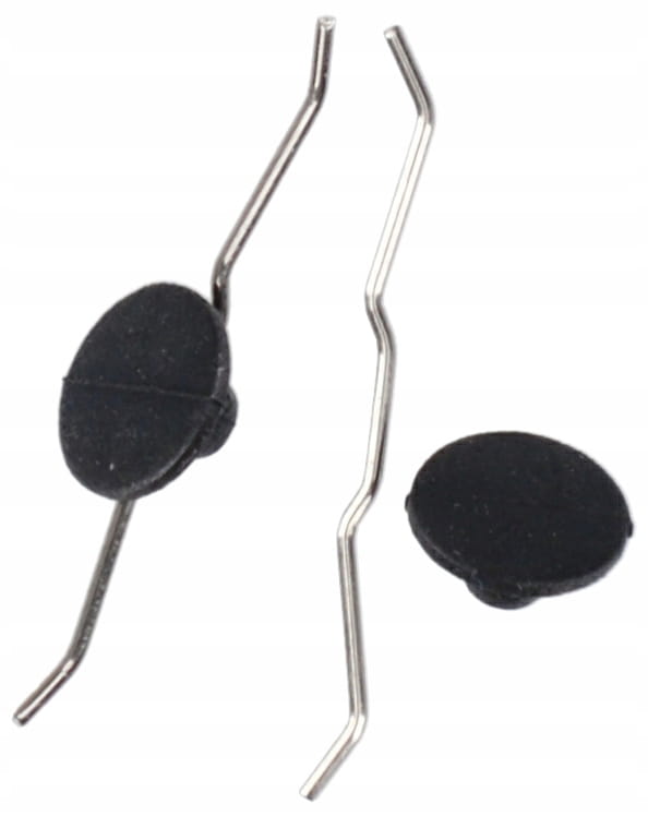 Bezpieczny klips do kołowrotka MIKADO Safe Line Clips gumowy 5szt