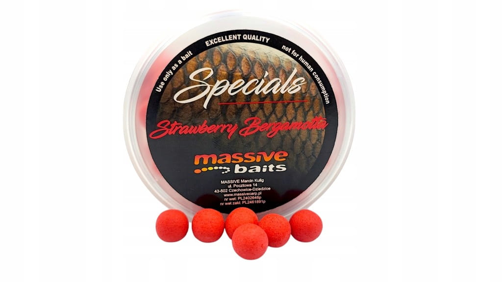kulki proteinowe Massive Baits Special Pop Ups BOLSENA SQUID 11mm 200ml