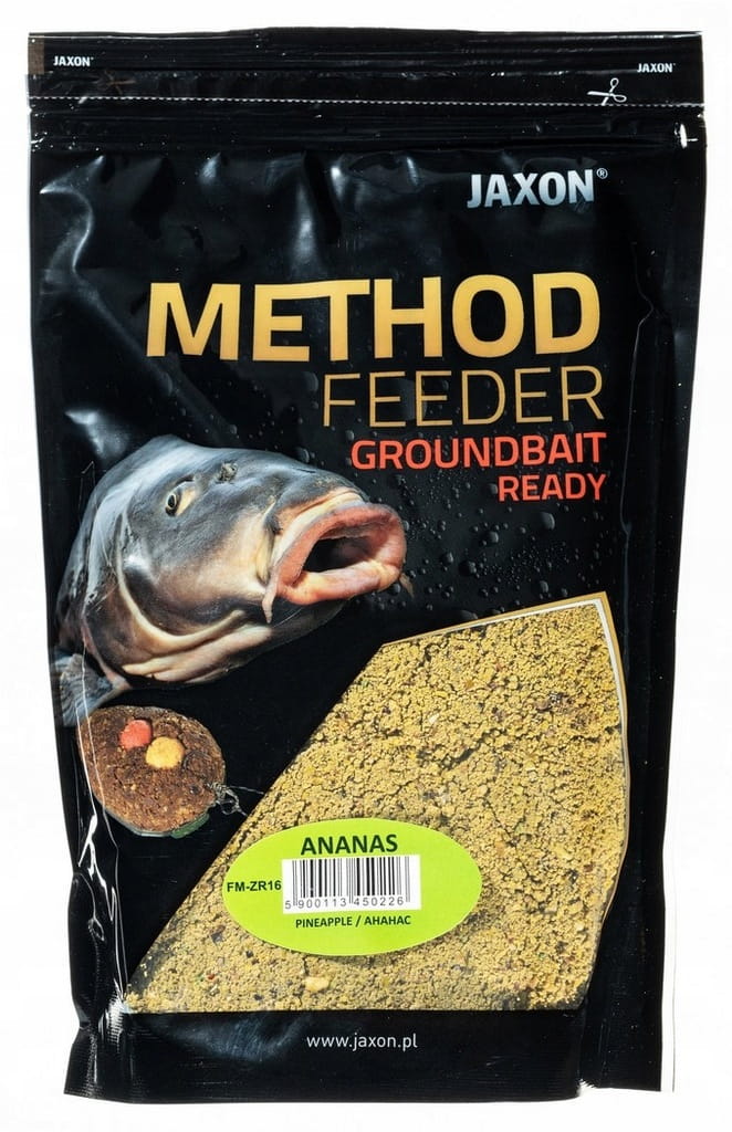 Zanęta Ready ORZECH TYGRYSI KUKURYDZA Gotowa Jaxon method feeder 750G karp