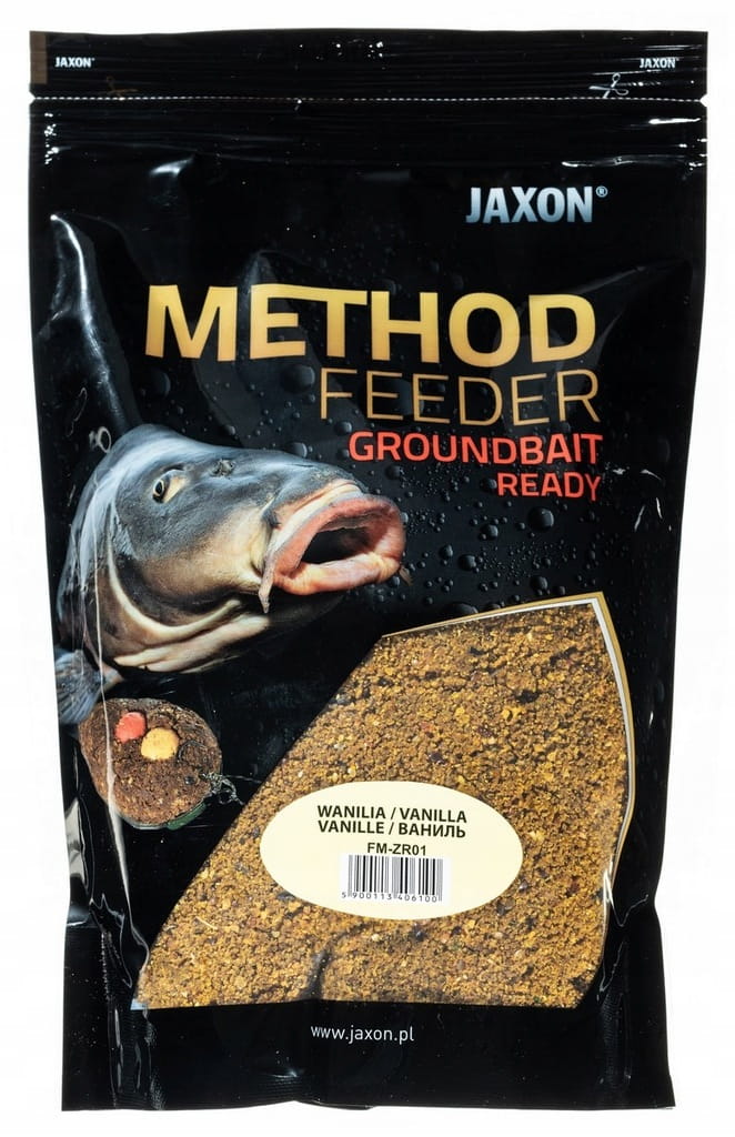 Zanęta Ready ORZECH TYGRYSI KUKURYDZA Gotowa Jaxon method feeder 750G karp