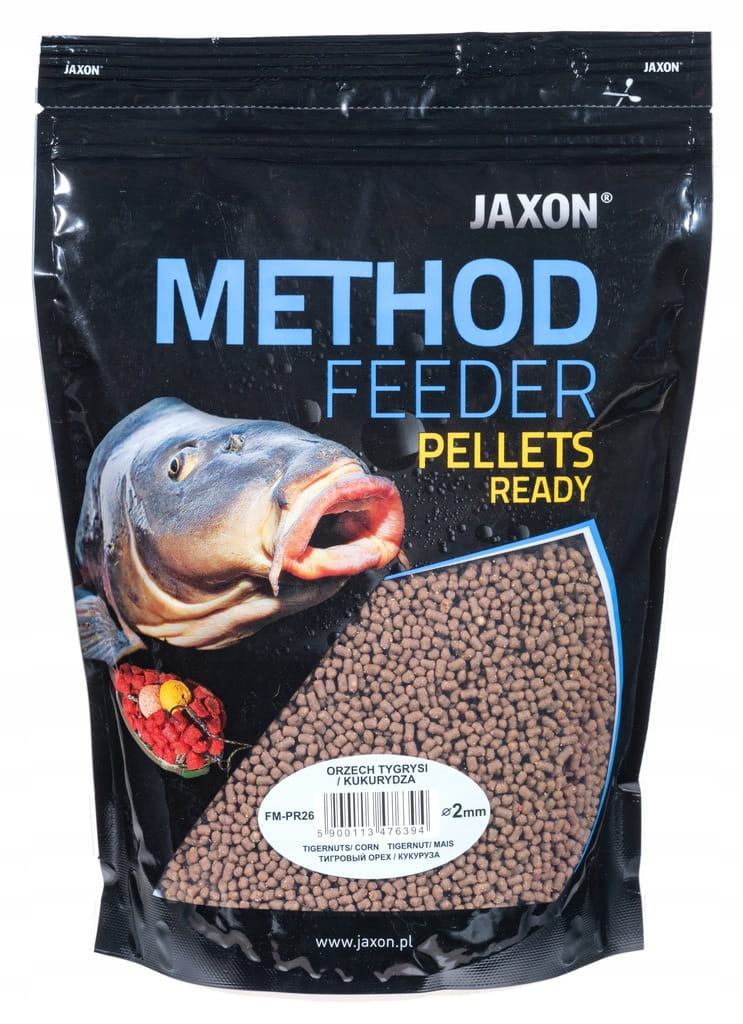 Pellet gotowy Jaxon Ready KWAS MASŁOWY 500g method feeder karp lin karaś
