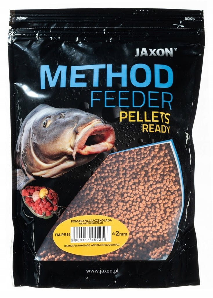 Pellet gotowy Jaxon Ready KWAS MASŁOWY 500g method feeder karp lin karaś