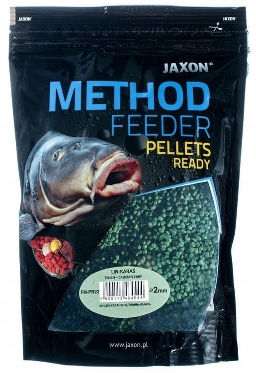 Pellet gotowy Jaxon Ready CZOSNEK 500g method feeder karp lin karaś leszcz