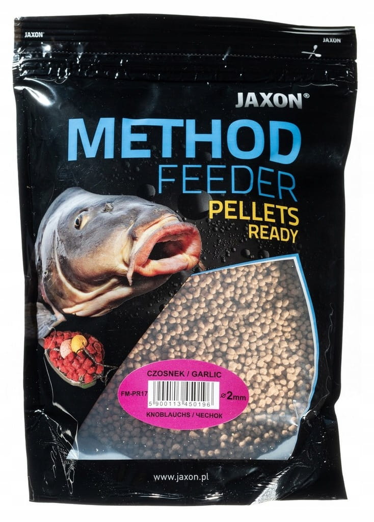 Pellet gotowy Jaxon Ready BIAŁE ROBAKI 500g method feeder karp lin karaś