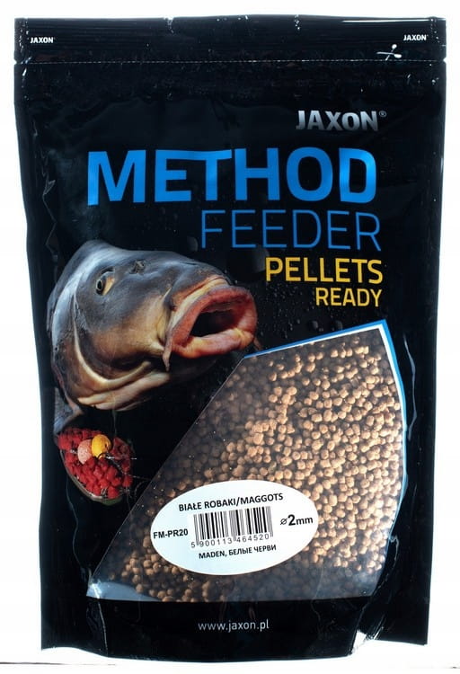 Pellet gotowy Jaxon Ready KONOPIE 500g method feeder karp lin karaś