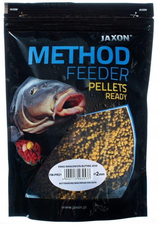 Pellet gotowy Jaxon Ready KONOPIE 500g method feeder karp lin karaś