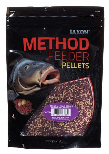 Pellet gotowy Jaxon Ready BANAN 500g method feeder karp lin karaś leszcz