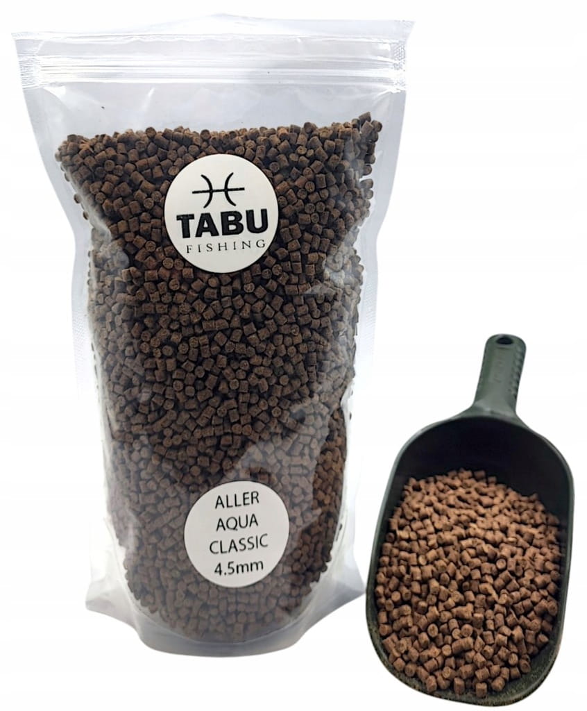 Aller Aqua Classic 4.5mm pellet wędkarski 1kg karp lin karaś amur jesiotr