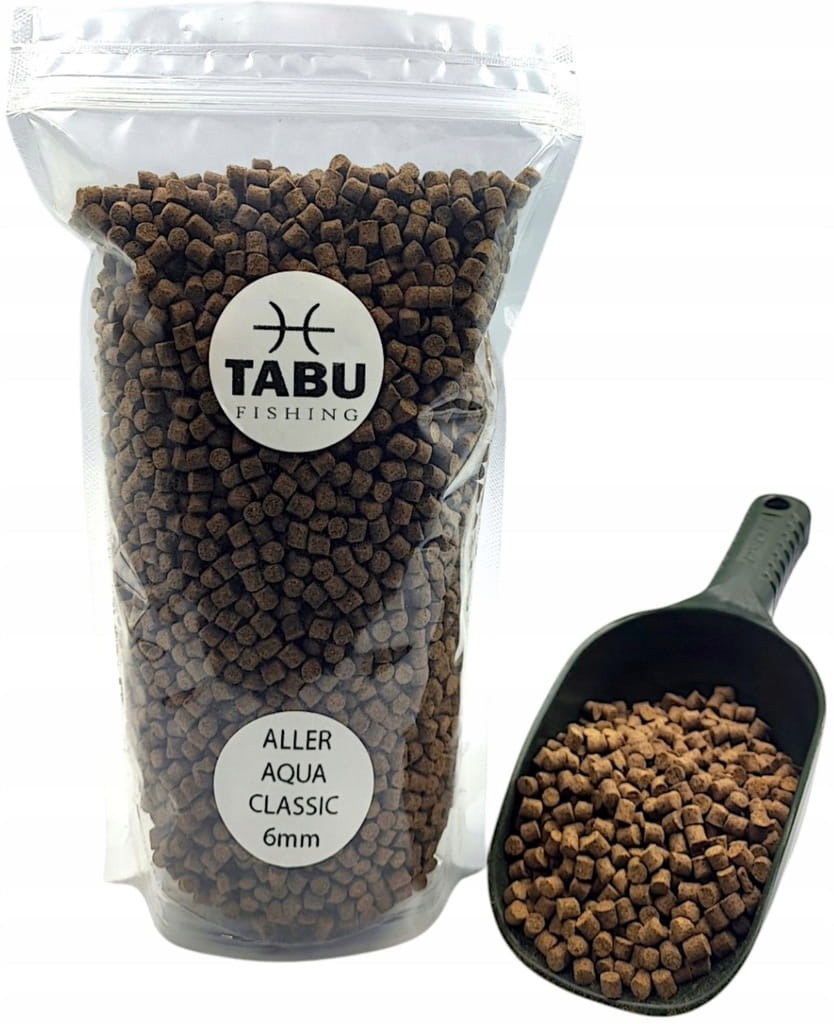 Aller Aqua Classic 6mm pellet wędkarski 1kg karp lin karaś amur jesiotr