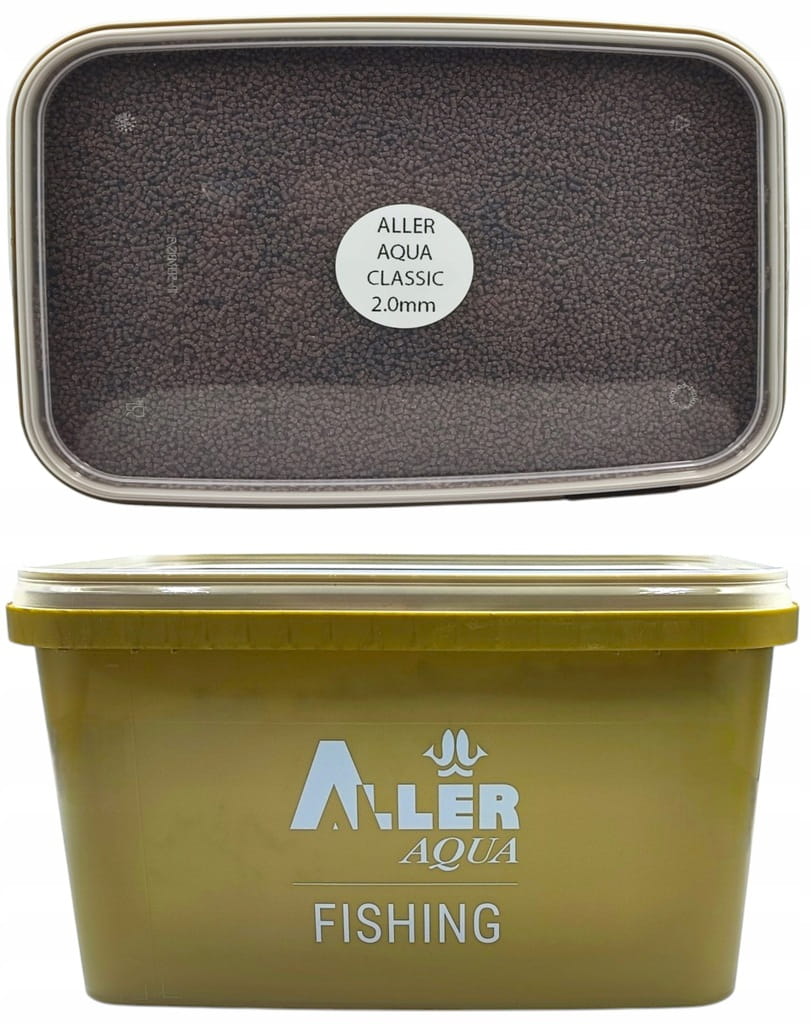 Aller Aqua CLASSIC 2mm 4kg Zestaw Pellet wędkarski + wiaderko