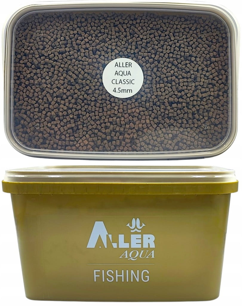 Aller Aqua CLASSIC 4.5mm 4kg Zestaw Pellet wędkarski + wiaderko