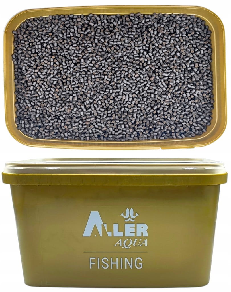 Aller Aqua BRONZE 4.5mm Pellet zanętowy wędkarski KARP JESIOTR method feder