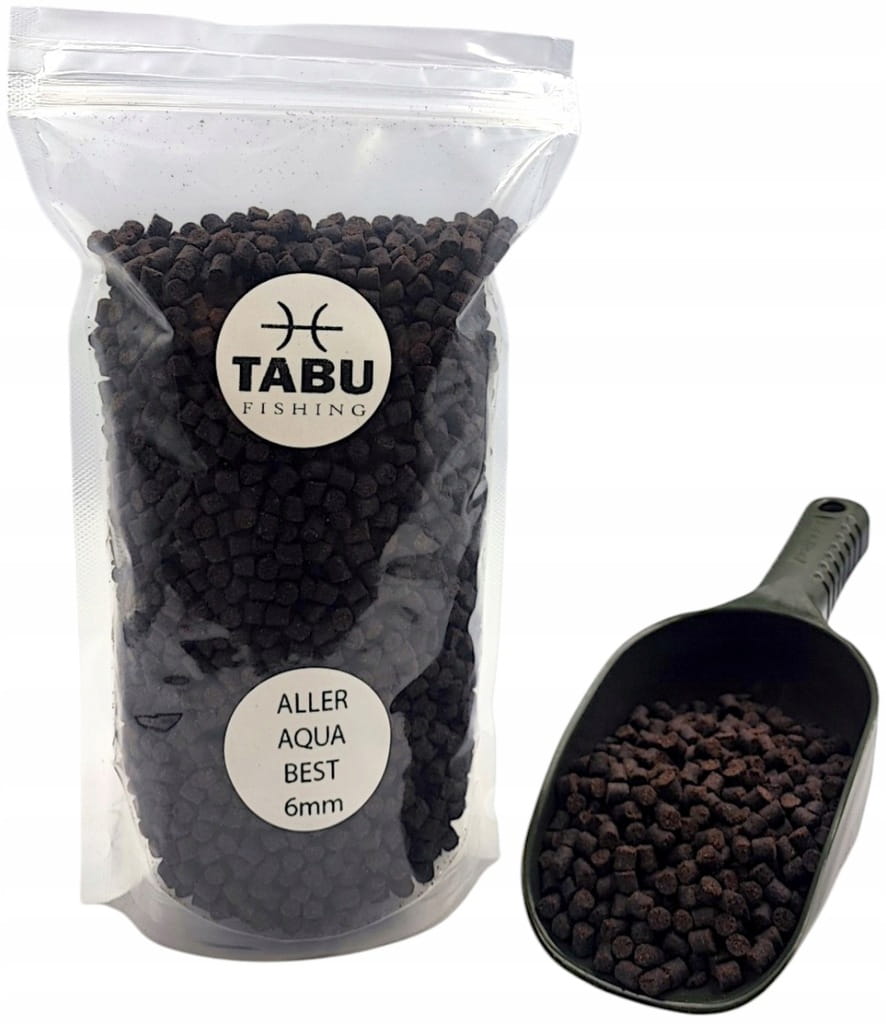 Aller Aqua BEST 6mm Pellet wędkarski zanętowy KARP JESIOTR method feeder