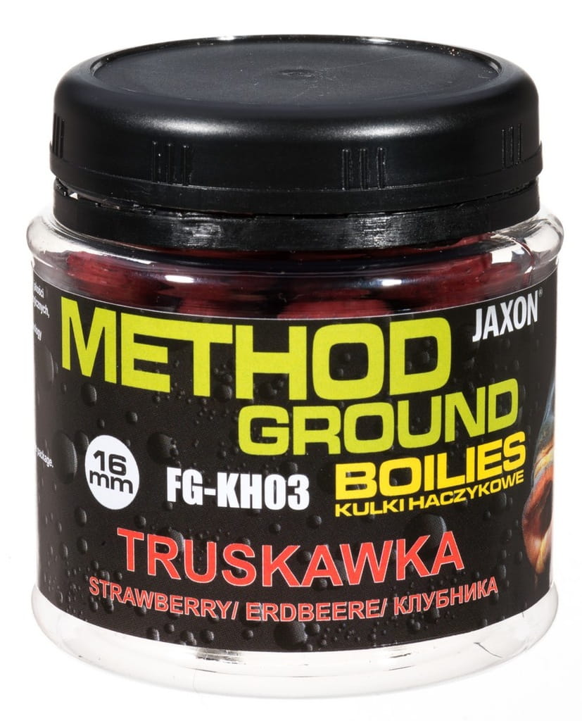 Kulki Proteinowe KUKURYDZA 16mm Karpiowe Jaxon haczykowe 100G method ground