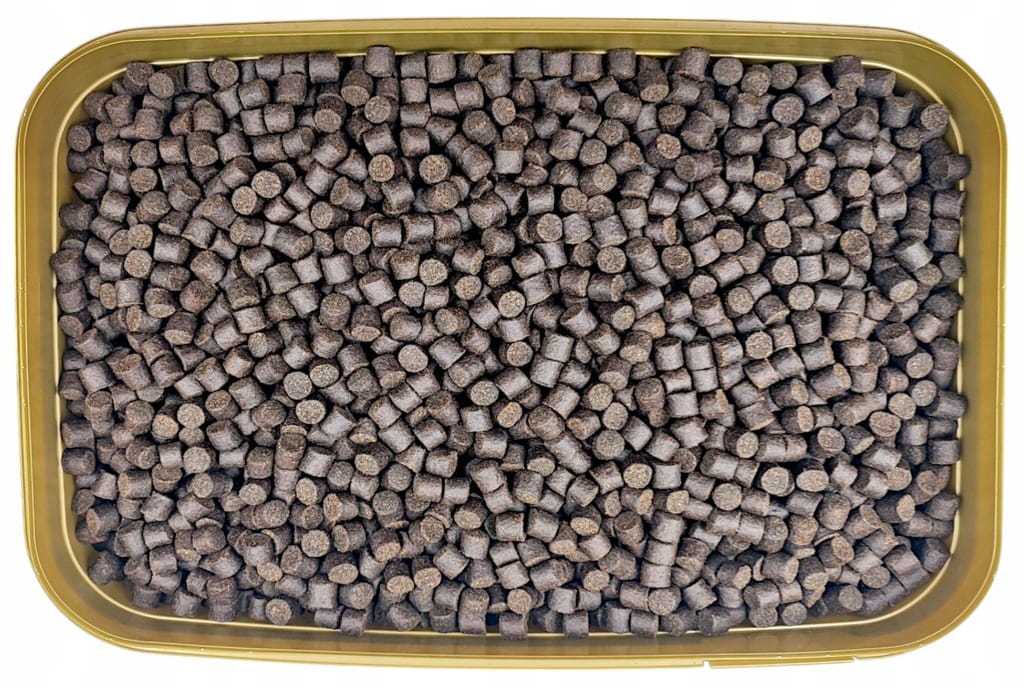Aller Aqua Bronze 8mm 4kg Pellet zanętowy wędkarski + wiaderko 5L