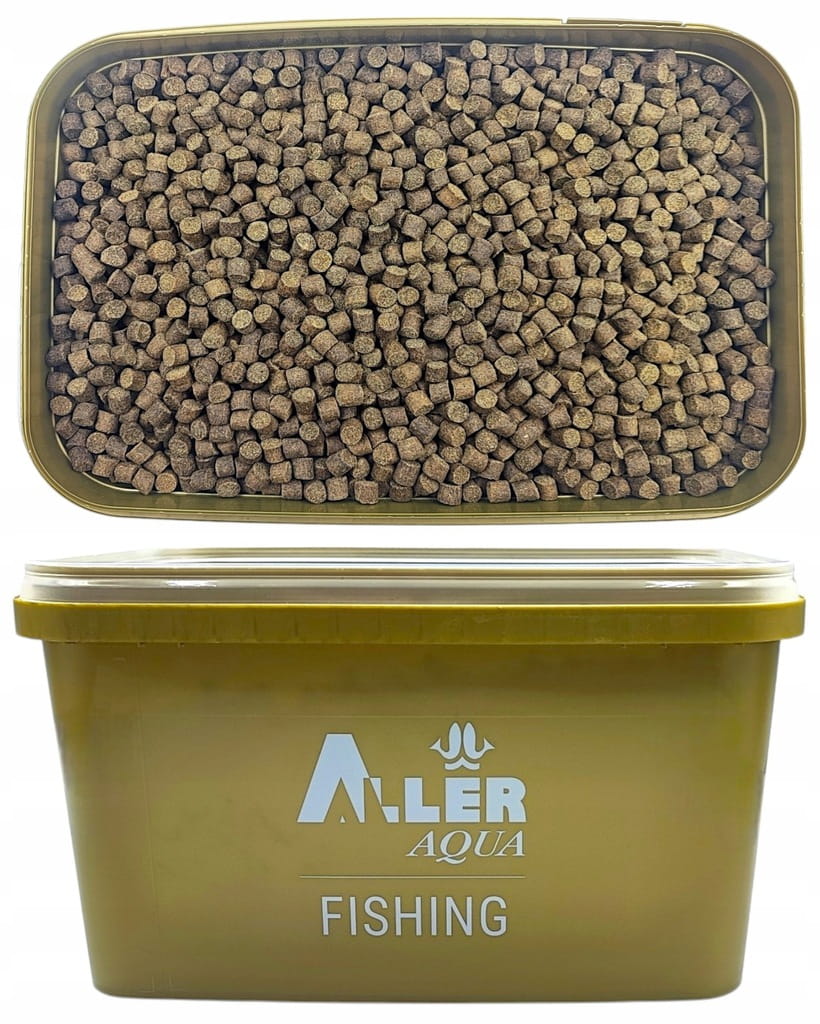 Aller Aqua MASTER 8mm 4kg Pellet wędkarski zanętowy + widerko 5L