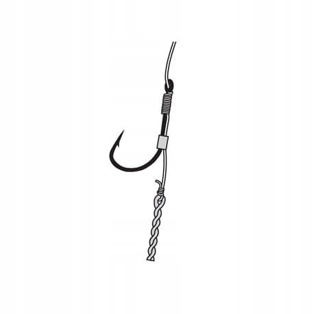 Przypony 10cm OWNER hak nr12 z wkrętem 10cm method feeder