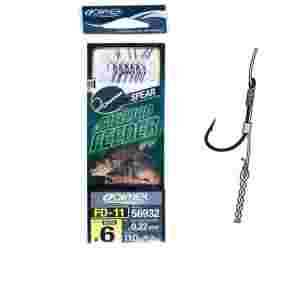 Przypony 10cm OWNER hak nr8 z wkrętem 10cm method feeder