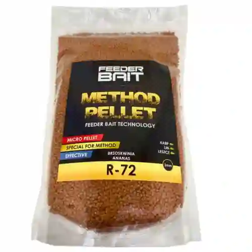 Feeder Bait 2mm Pellet R72 Brzoskwinia Ananas