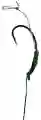 Przypony karpiowe hak nr2 25lbs 23cm ANTI BLOW OUT RIG Mikado