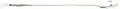 Przypony karpiowe hak nr2 25lbs 23cm ANTI BLOW OUT plecionka w otulinie