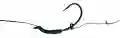 Przypony karpiowe hak nr2 25lbs 23cm ANTI BLOW OUT plecionka w otulinie